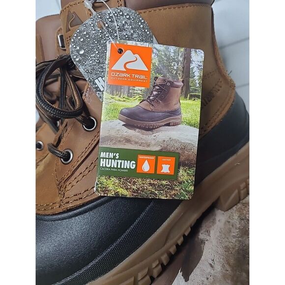Size: 6 Prairie Duck Waterproof Leather Boots . Ozark Trail . New in Box main image 7
